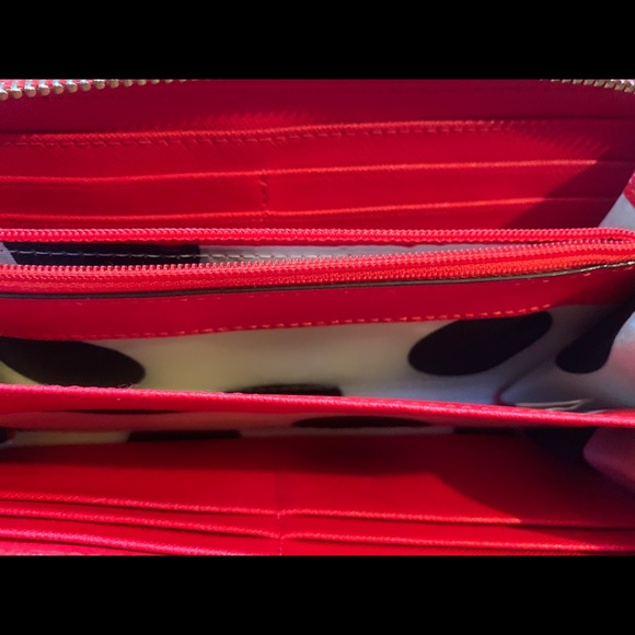 Kate Spade Cameron Wallet Large in Hot Chili - Picture 5 of 7